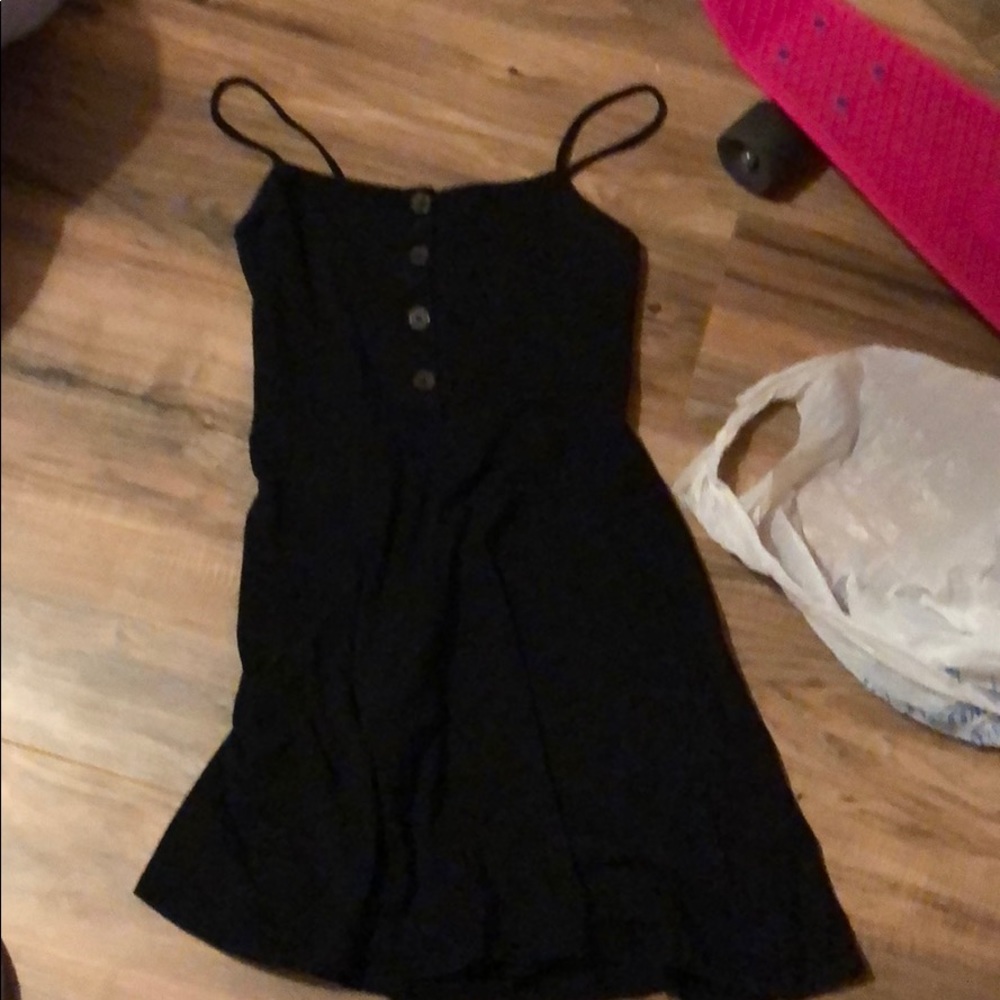 black summer dress